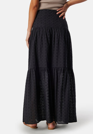 Broderie Anglaise Maxi Skirt