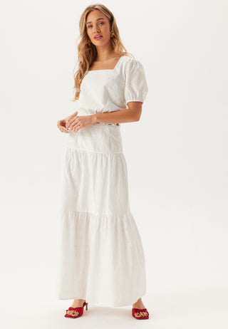 Broderie Anglaise Short Sleeve  Blouse