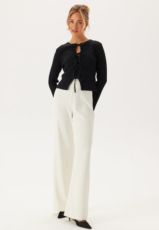 Knitted Bow Cardigan