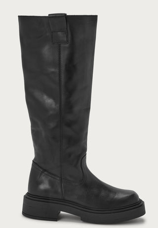 Leather Knee High Boots