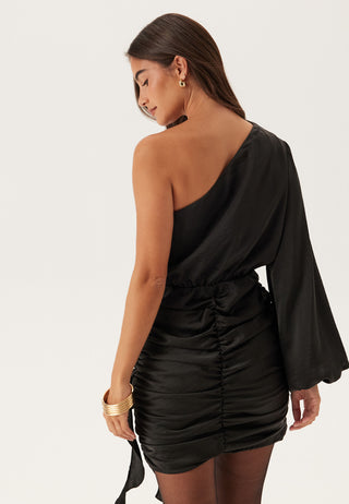 Satin Short Dress