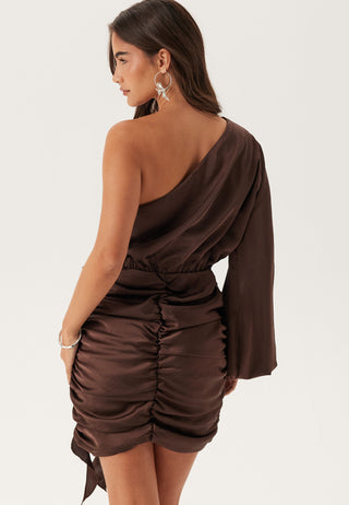 Satin Short Dress