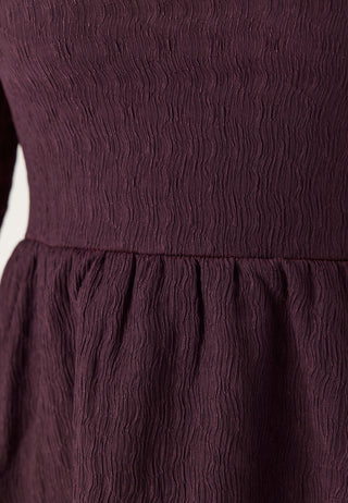 Square Neck Peplum Top