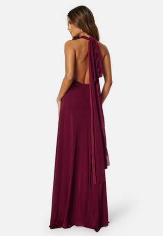 Multi Tie Maxi Dress