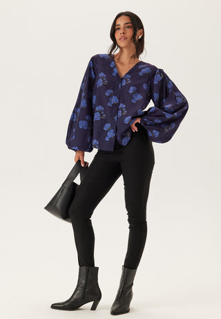 Balloon Sleeve Blouse