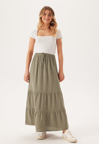 Linen Maxi Skirt