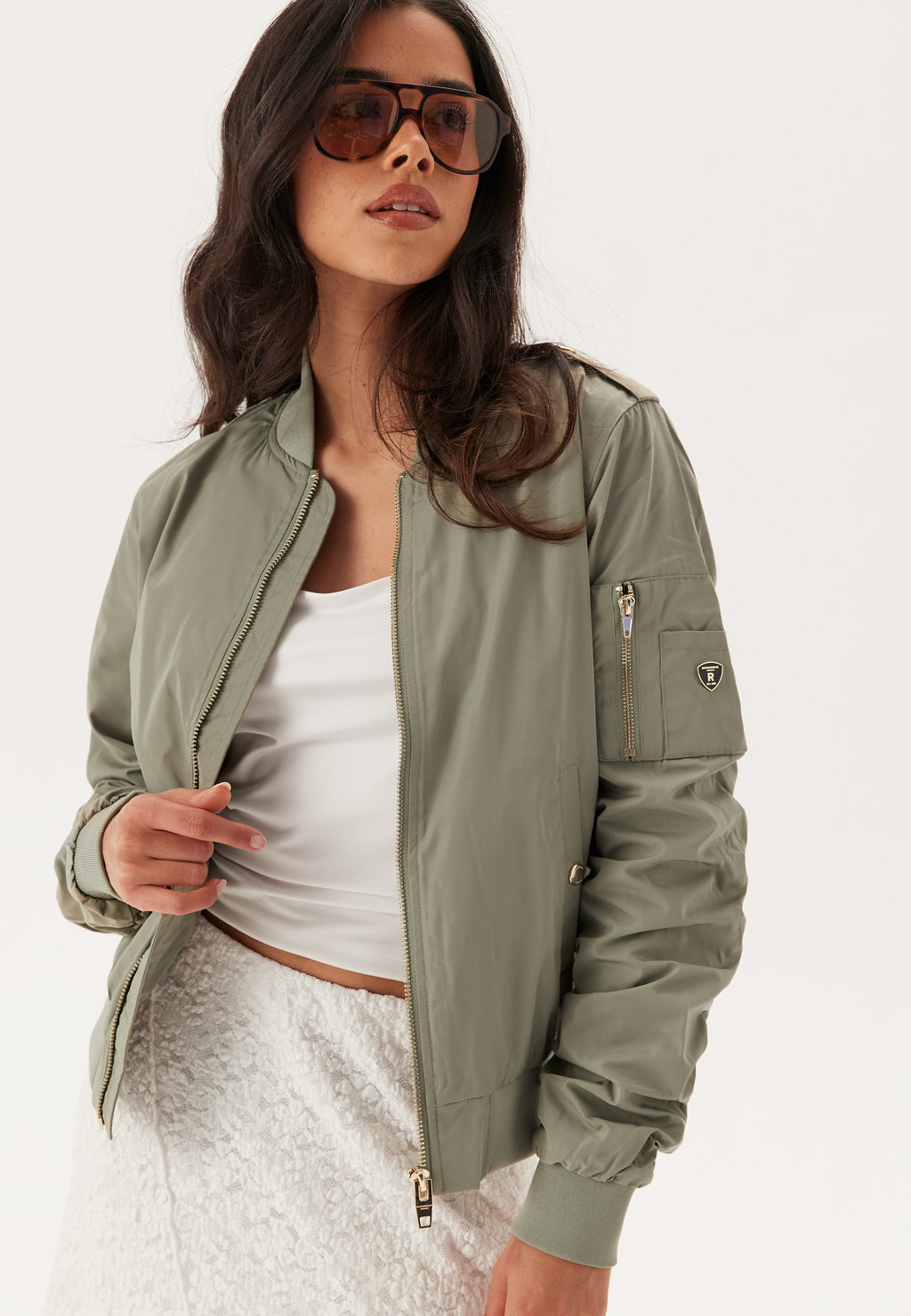 Charlize Shirt Hopscotch Sage