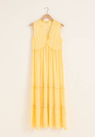 Frill Maxi Dress