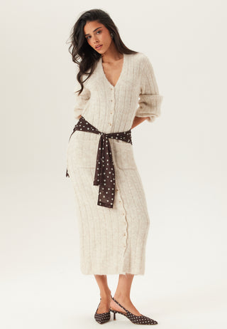 Knitted Cardigan Dress