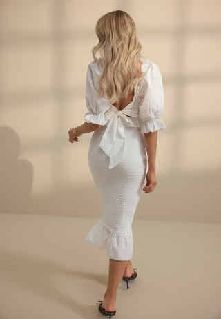 Bustier Smock Ankle Dress