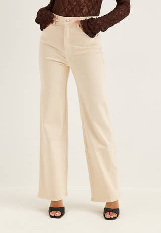 High Straight Leg Jeans