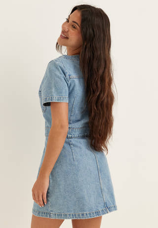 Denim Mini Dress