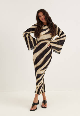 Pleated Frill Dress
