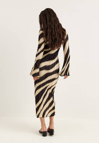 Pleated Frill Dress