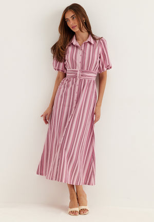 Waist Detail Cotton Dress