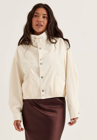 Short High Collar Jacket