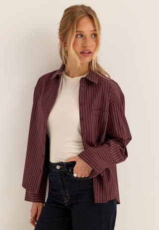 Cotton Shirt Striped