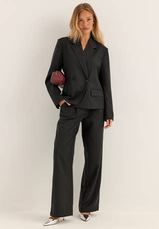Striped Blazer Striped