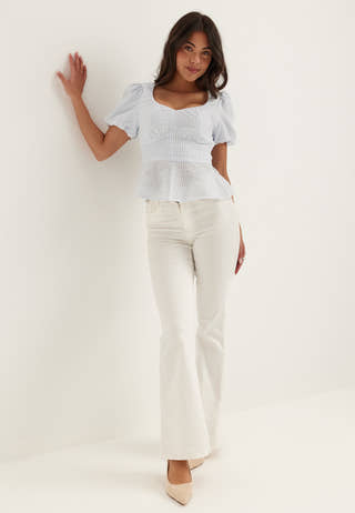 Seersucker Blouse