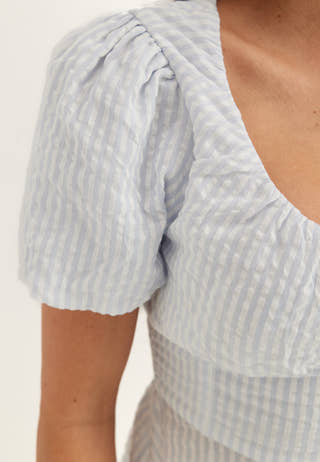 Seersucker Blouse