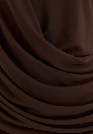 Drapy Top Brown