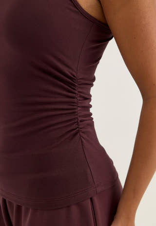 Modal Strap Singlet Purple