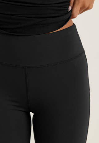 High Waist Tights Black