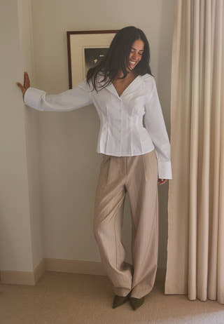 Shaped Cotton Shirt