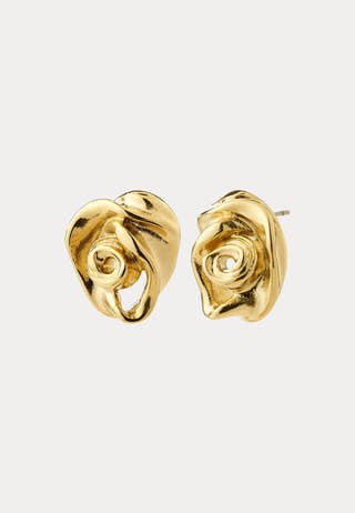 Inner Earrings Gold-plated Gold