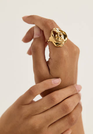 Inner Ring Gold-plated Gold