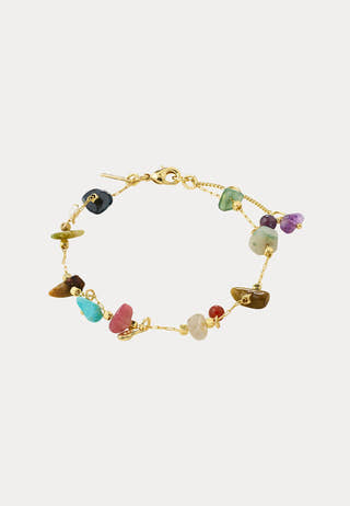 Here Bracelet Gold-plated/MULTI Gold