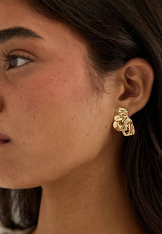 Solari Earrings Gold-plated Gold