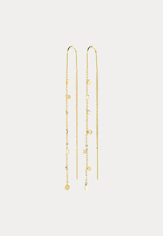 Baylen Chain Earrings Gold-plated Gold