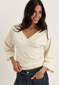 V-neck Batwing top