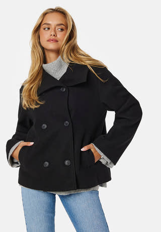 Ava High Neck Short Coat