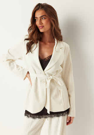 Belt Detail Blazer