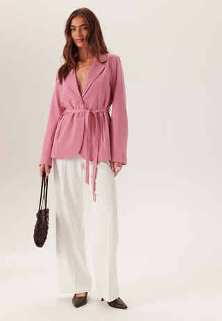 Belt Detail Blazer