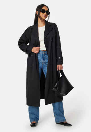 Belted Midi Trenchcoat