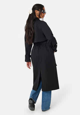 Belted Midi Trenchcoat