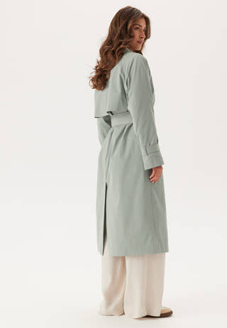 Belted Midi Trenchcoat