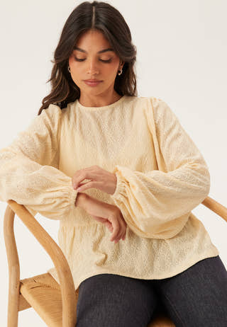 Broderie Anglaise Blouse