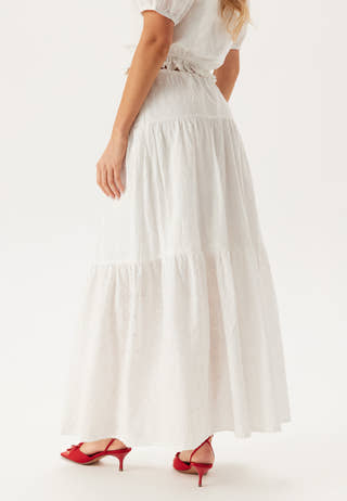 Broderie Anglaise Maxi Skirt
