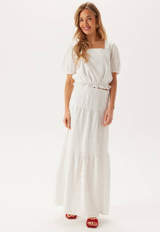 Broderie Anglaise Maxi Skirt
