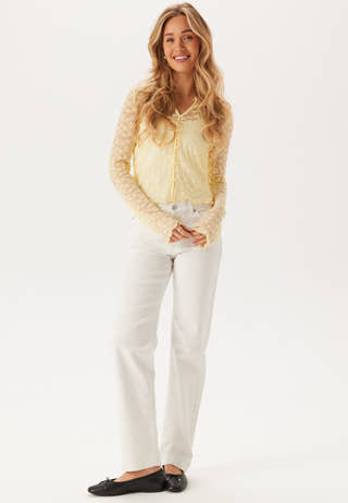 Button Lace Cardigan