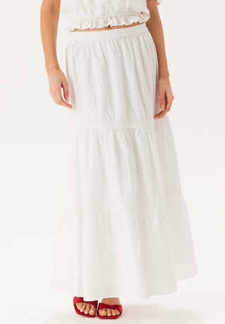 Cotton Lace Maxi Skirt