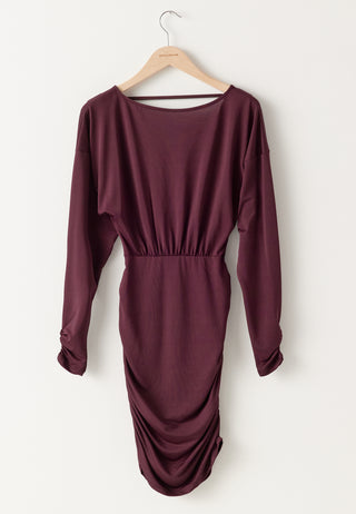 Draped Mini Dress