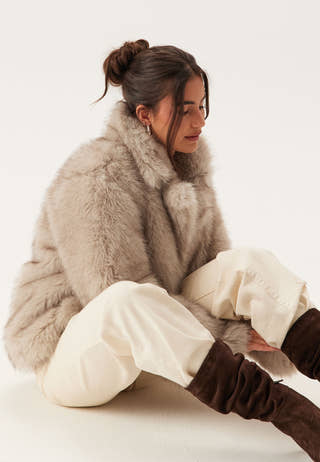 Faux Fur Jacket