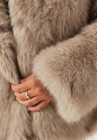 Faux Fur Jacket