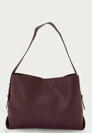 Faux Leather Tote Bag