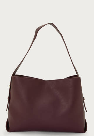 Faux Leather Tote Bag
